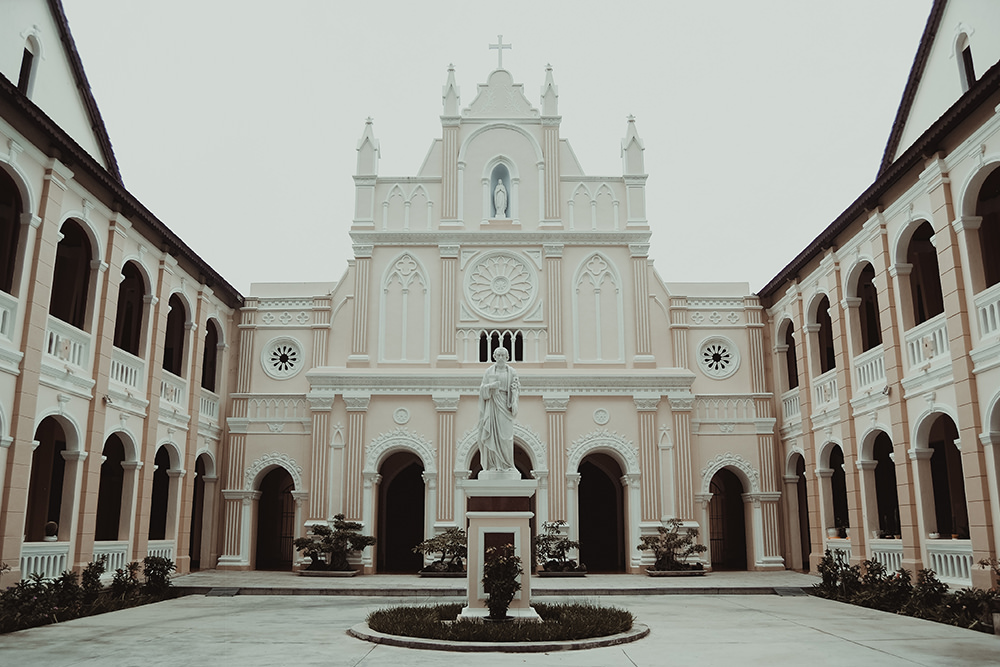 The Lang Song Church in the Binh Dinh Province of Vietnam